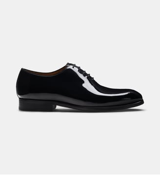 Richelieus Fleur en cuir - Magnanni - Noir