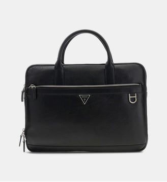 Sac d'ordinateur Monaco - Guess - Noir