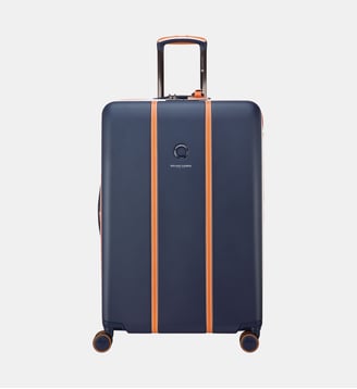 Valise extensible rigide Cadence 4R 76 cm - Delsey Paris - Marine