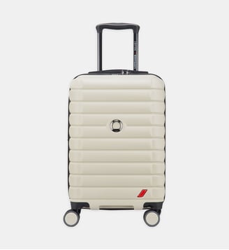 Valise rigide cabine Shadow 4R 55 cm - Delsey Paris - Écru