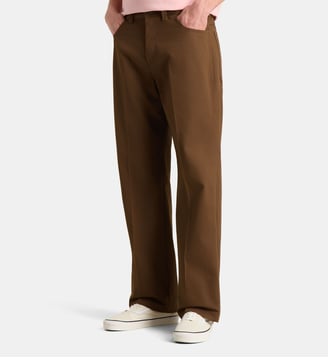 Pantalon droit loose Union twill - Dickies - Marron chocolat