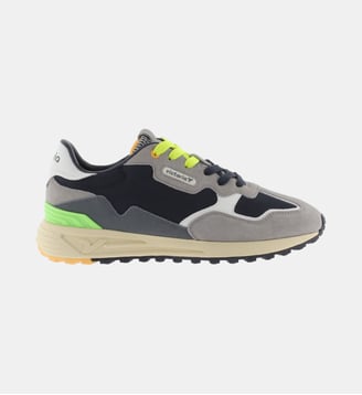 Baskets basses Runner - Victoria - Marine et gris