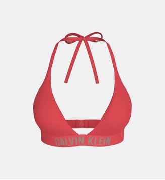 Soutien-gorge brassière de bain signature - Calvin Klein - Rose rouge