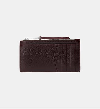 Porte-carte en cuir signature - Lemaire - Marron