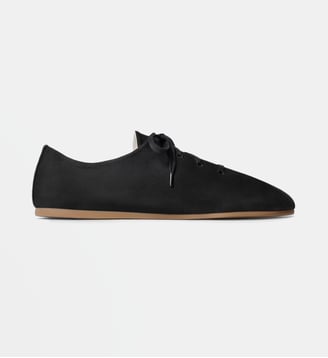 Baskets basses Souris Trainers en coton - Lemaire - Noir