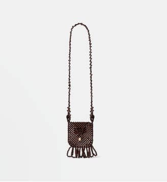 Sac Grigri en bois - Lemaire - Dark brown