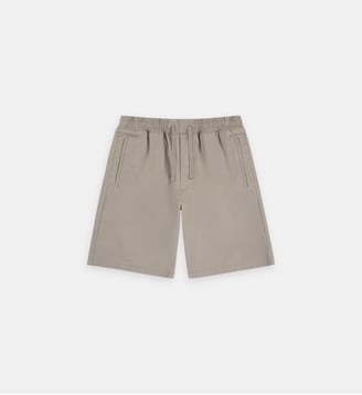 Short chino droit - Abercrombie Kids - Taupe