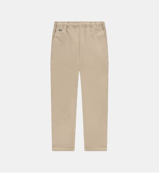 Pantalon droit en coton Lacoste