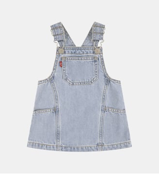 Salopette jupe-culotte en coton - Levi's Kids - Bleu gris