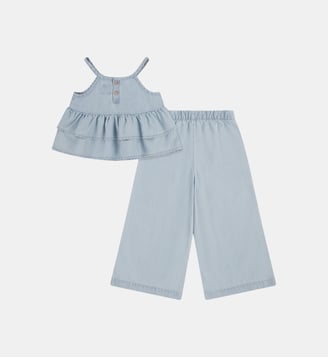 Ensemble 2 pièces top et pantalon - Levi's Kids - Bleu clair