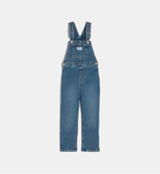 Salopette denim coton denim - Levi's Kids - Bleu denim