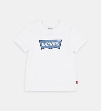 T-shirt My First Batwing droit en coton  - Levi's Kids - Écru