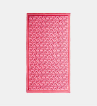 Serviette de plage signature - Tommy Hilfiger - Rose