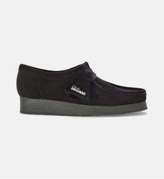 Derbies Wallabee - Clarks - Noir