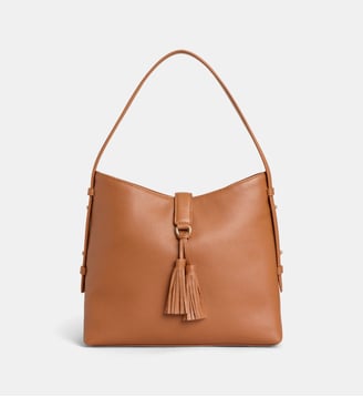 Sac à main Libby cuir - Galeries Lafayette - Cognac