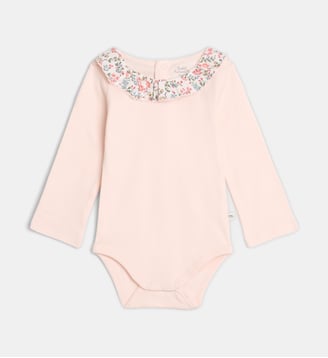 Body Taloise en coton bio - Cadet Rousselle - Écru et multicolore