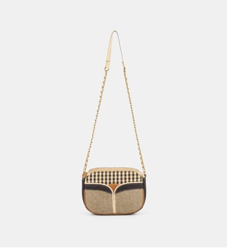 Sac pochette Divine - Sessùn - Sable et noir
