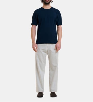 T-shirt Ukko droit coton stretch - Homecore - Navy