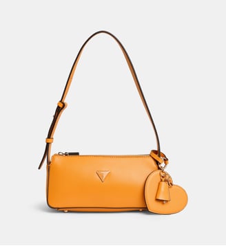 Sac à main Isobel piqué - Guess - Jaune moutarde