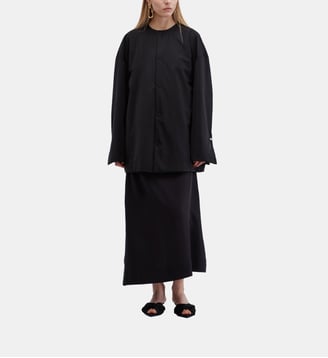 Manteau court ouatiné - Carven - Noir