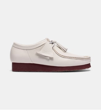 Derbies Wallabee - Clarks - Blanc