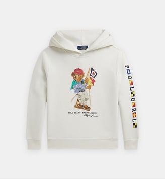 Sweat droit imprimé signature - Polo Ralph Lauren - Blanc