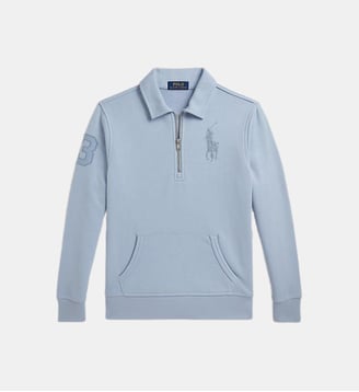 Sweat en molleton éponge Big Pony - Polo Ralph Lauren - Bleu