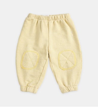 Pantalons de jogging en coton - Bobo choses - Jaune blanchi