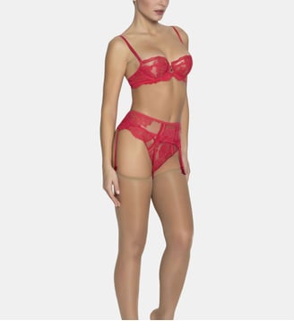 Soutien-gorge signature dentelle - Lise Charmel - Rouge
