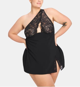 Nuisette signature Lace Flow - Savage x Fenty - Noir