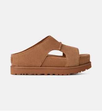 Mules ajourés en cuir - Ugg - Brun