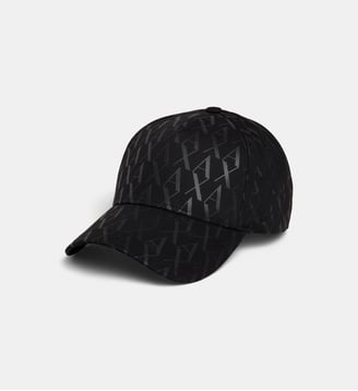 Casquette monogrammée coton - Armani Exchange - Noir