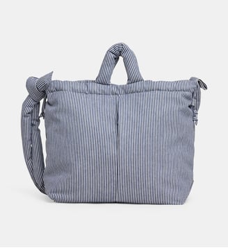Sac Ona matelassé déperlant - Olend - Bleu et blanc