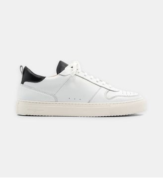 Baskets basses BO Monochrome - Belledonne - Blanc et noir