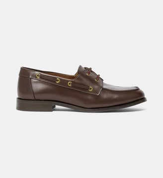 Derbies Adélie en cuir - Bocage - Marron