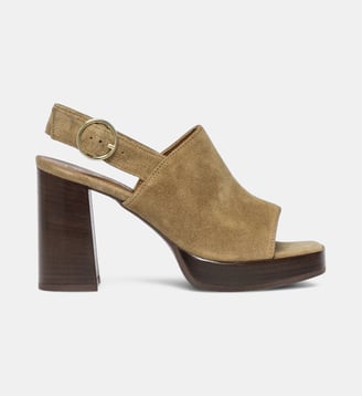 Sandales à talons Pypa - Bocage - Beige