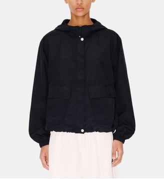 coupe vent droit à capuche - Kenzo - Black
