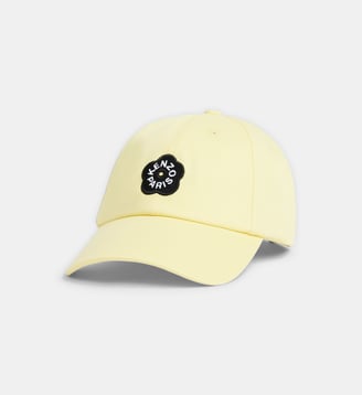 Casquette en coton imprimé signature - Kenzo - Crème