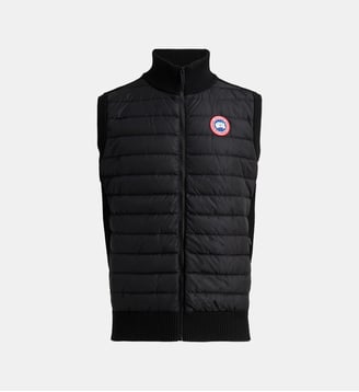 Veste sans manches zippée Hybridge Knit - Canada Goose - Noir