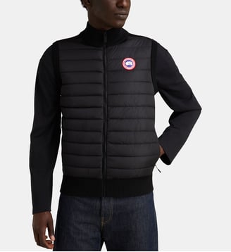 Veste sans manches zippée Hybridge Knit - Canada Goose - Noir