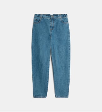 Jean droit Texie en denim de coton bio - Cadet Rousselle - Bleu moyen