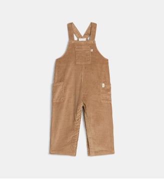 Salopette Tibi Cord velours milleraies - Cadet Rousselle - Marron