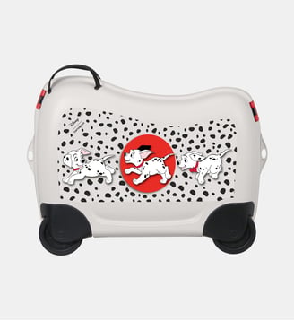 Valise Ride-On Disney - Samsonite - Blanc et noir