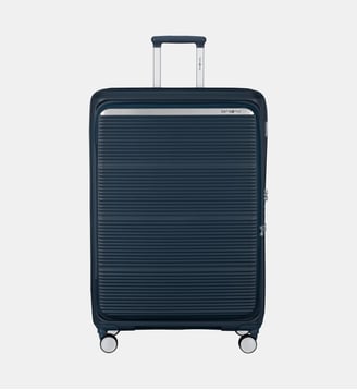 Valise rigide extensible Paralux 4R 81 cm - Samsonite - Bleu foncé