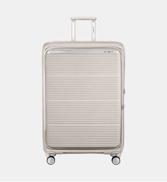 Valise rigide extensible Paralux 4R 81 cm - Samsonite - Beige clair