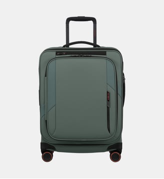 Valise souple Glazed 4R 55 cm - Samsonite - Kaki clair