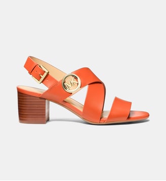 Sandales à talons Vera - Michael Kors - Orange