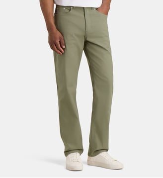 Pantalon slim dobby coton stretch - North Sails - Kaki clair