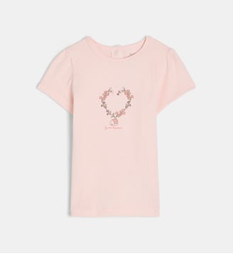 T-shirt Tanala en coton bio - Cadet Rousselle - Rose