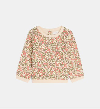 Sweat droit Tachloe coton - Cadet Rousselle - Écru et multicolore